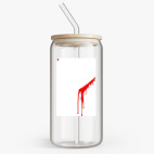 Банка с бамбуковой крышкой