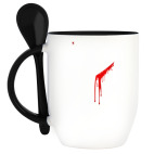 Кружка с ложкой