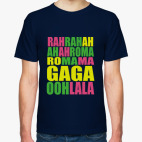 Классическая футболка  'Lady GaGa'