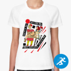 Женская спортивная футболка