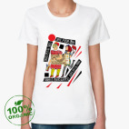 Женская футболка органик