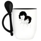 Кружка с ложкой