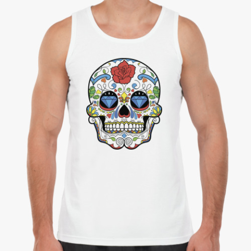Майка Monsters / Skull colorful