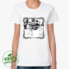 Женская футболка органик