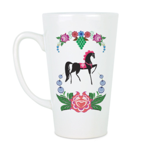 Чашка Латте с принтом Подарок другу