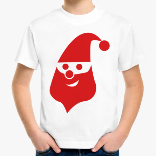 Детская футболка Красный Дед Мороз