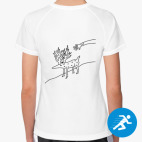 Женская спортивная футболка