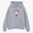 Толстовка худи оверсайз