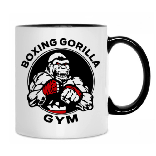 Кружка с принтом Boxing gym championship