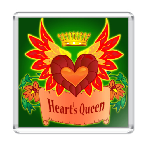 Магнит  Королева сердец