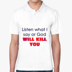 Мужская рубашка поло