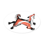 Собака в японском стиле