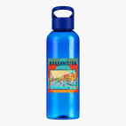 Прозрачная спортивная бутылка