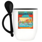 Кружка с ложкой