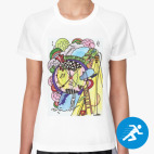 Женская спортивная футболка