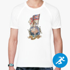 Мужская спортивная футболка