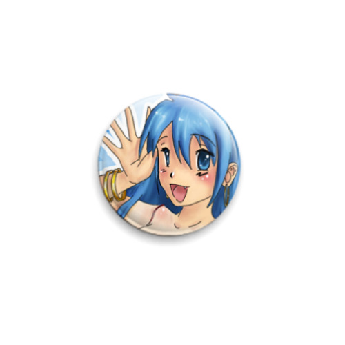 Значок 25мм с принтом Kona-chan