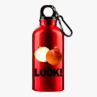 Металлическая бутылка 400 мл UV-DTF