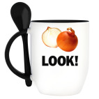 Кружка с ложкой