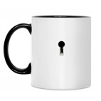 Кружка двухцветная