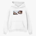 Толстовка худи оверсайз