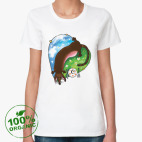 Женская футболка органик