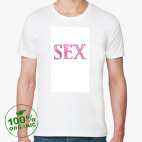 Мужская футболка органик