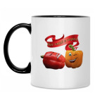 Кружка двухцветная