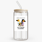 Банка с бамбуковой крышкой