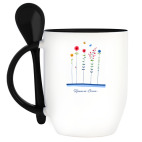 Кружка с ложкой