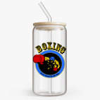 Банка с бамбуковой крышкой