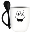 Кружка с ложкой