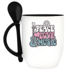 Кружка с ложкой