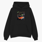 Толстовка худи оверсайз