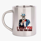 Кружка металлическая