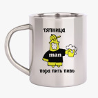 Кружка металлическая