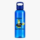 Прозрачная спортивная бутылка