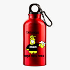 Металлическая бутылка 400 мл UV-DTF