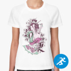 Женская спортивная футболка