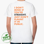 Женская футболка органик