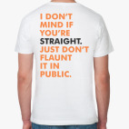 Мужская футболка органик