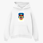 Толстовка худи оверсайз