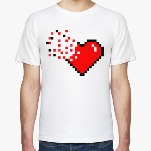 Футболка Pixel Broken Heart (сердце)