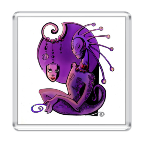 Магнит с принтом  Безлиеим