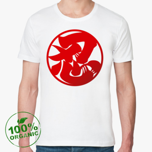 Футболка из органик-хлопка с принтом Shinobi