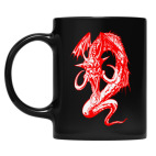 Кружка цветная UV-DTF