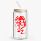 Банка с бамбуковой крышкой