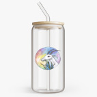 Банка с бамбуковой крышкой