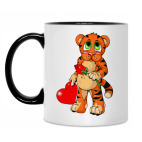 Кружка двухцветная