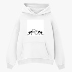 Толстовка худи оверсайз